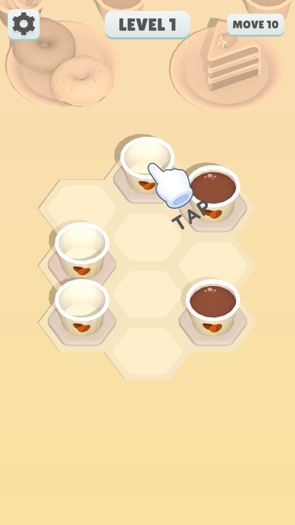 Coffee Merge 3D游戏截图