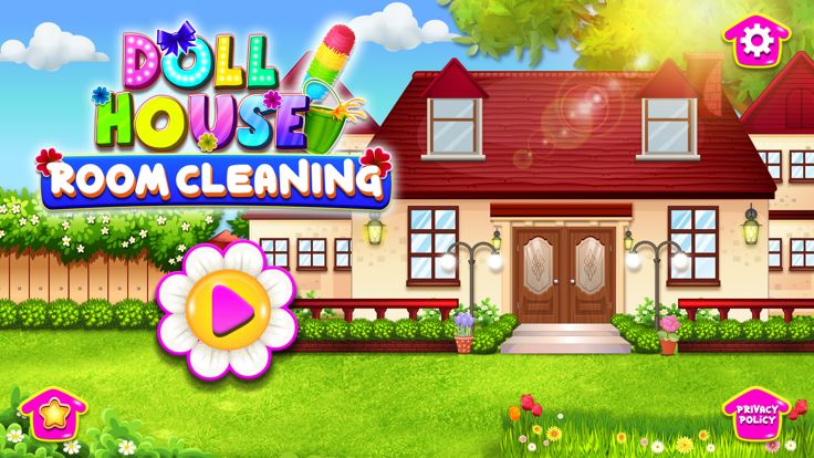 Doll House Cleanup Design Game游戏截图