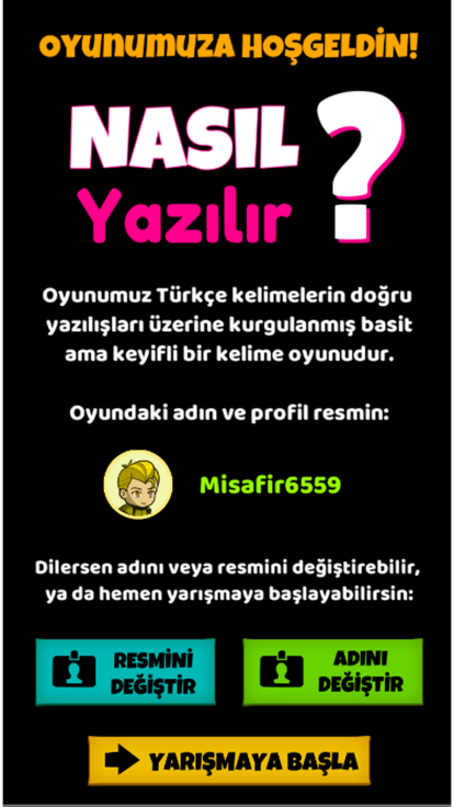 Nasıl Yazılır - Kelime Oyunu游戏截图