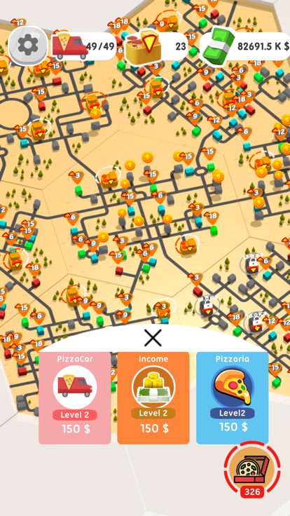 Pizza Map游戏截图