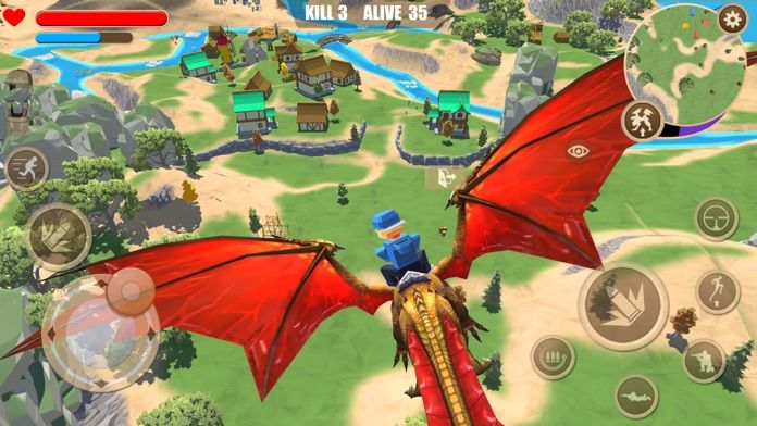 迷你恐龙世界3:吃鸡战场游戏截图