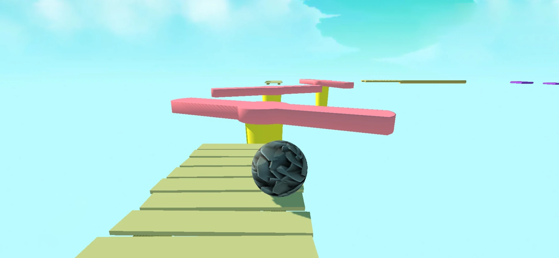 天空的滚球游戏截图