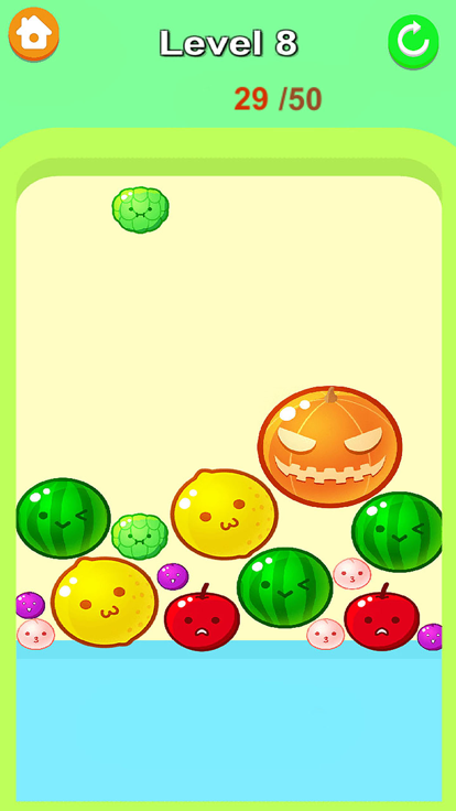 WaterMelon Game edition游戏截图
