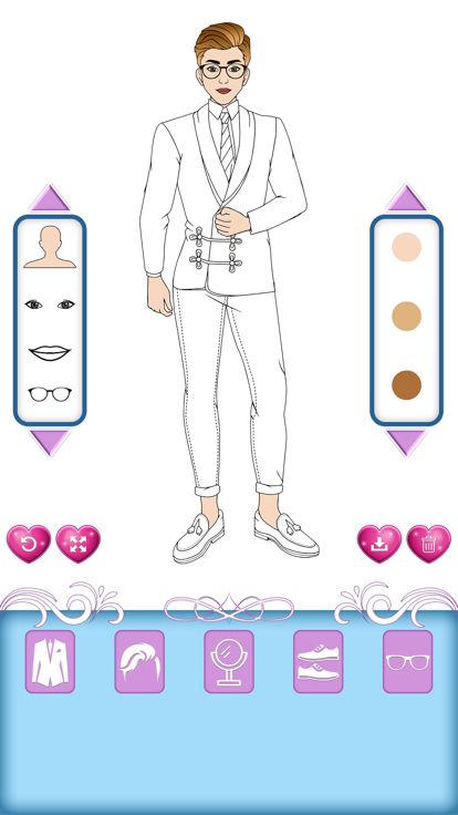 婚礼着色换装书游戏截图