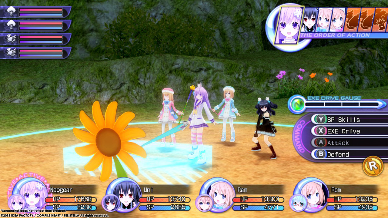 Hyperdimension Neptunia Re;Birth2: Sisters Generation游戏截图