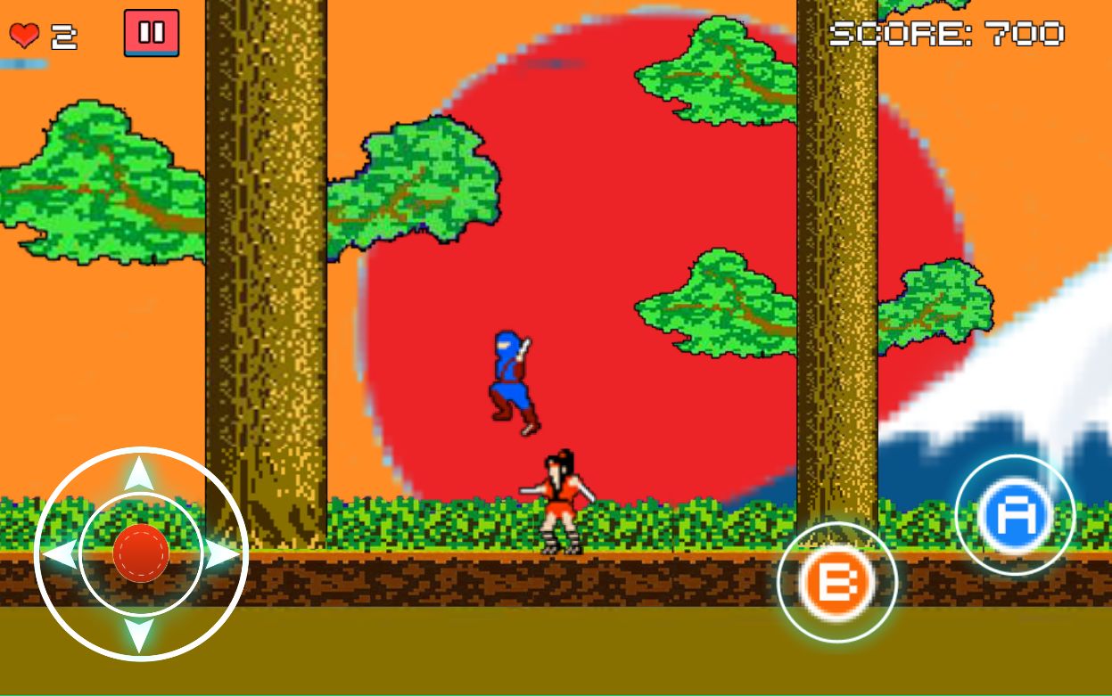 Screenshot of Legend of ninja