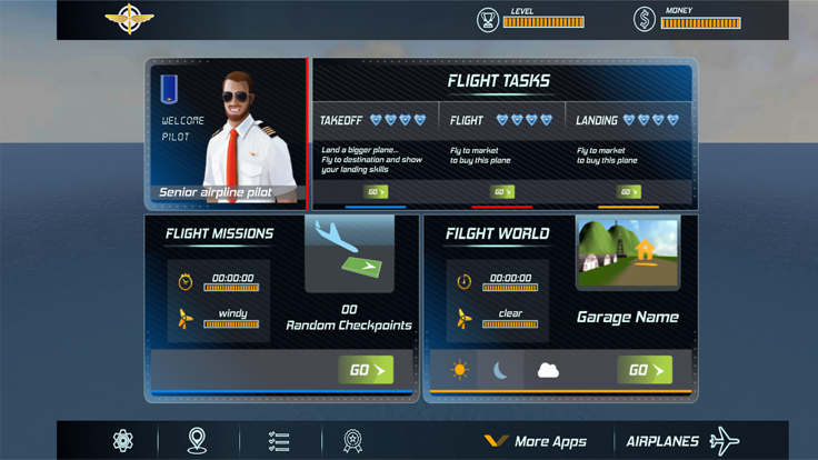 Flight Sim : Plane Pilot 2游戏截图