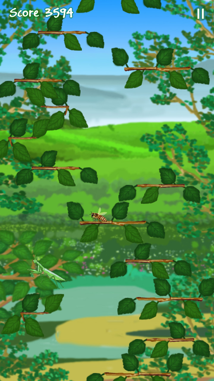 跳跃的螳螂 Mantis Jump游戏截图