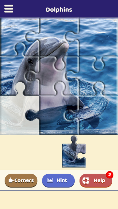 Dolphin Love Puzzle游戏截图