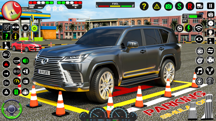 Car Parking Prado Drive Game游戏截图