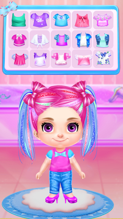 娃娃公主玩偶 - 娃娃美妆女生画妆装扮小游戏大全游戏截图