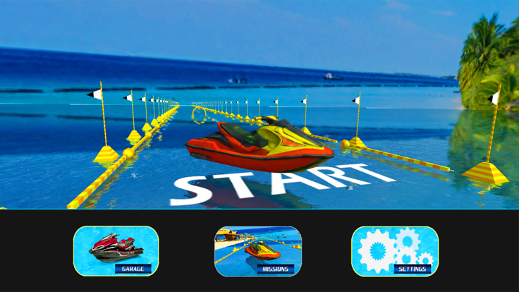 Jet Ski Water Speed Boat Racer游戏截图