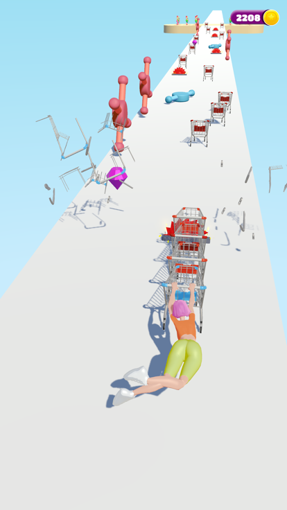 Grocery Cart Run游戏截图