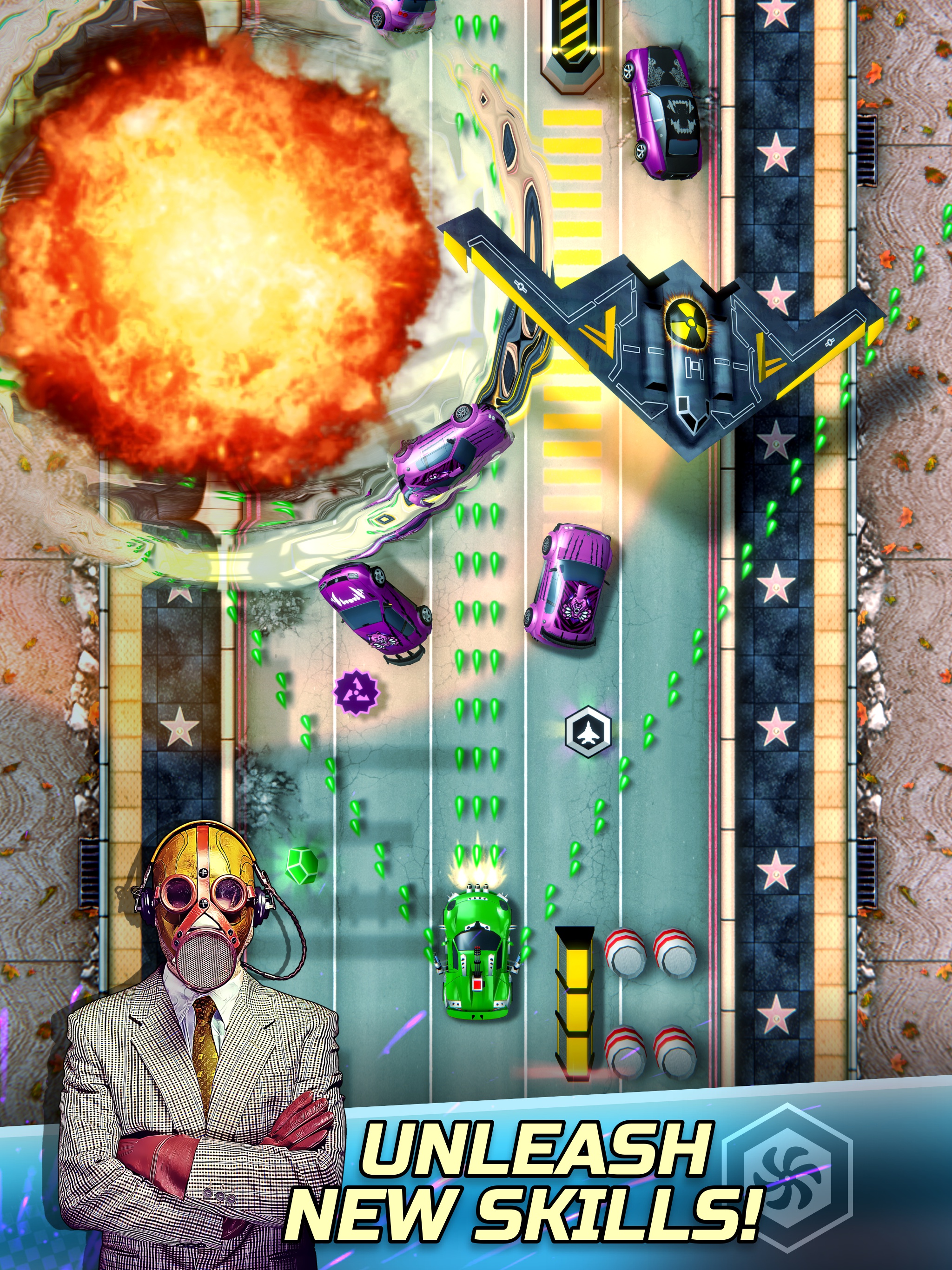 Chaos Road: Combat Racing游戏截图