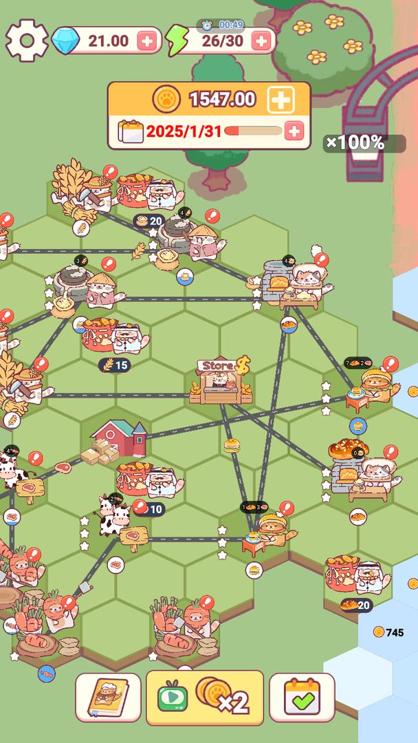 猫咪美食家游戏截图