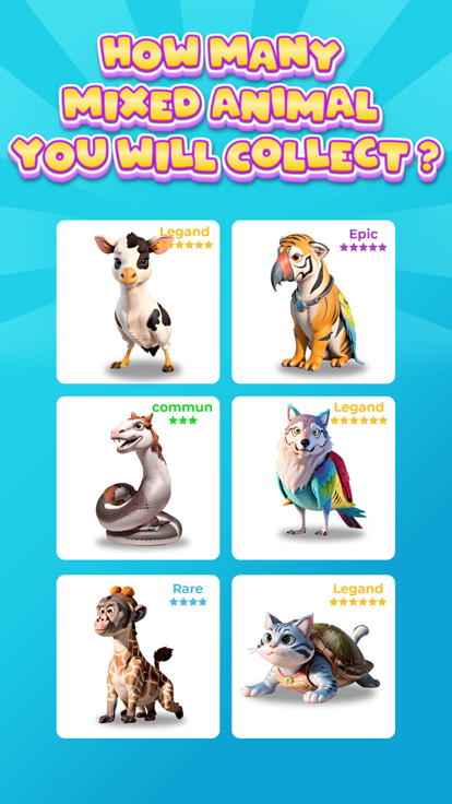 Animix : AI Mix Animal游戏截图
