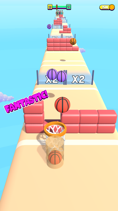 Hoop Run 3D!游戏截图