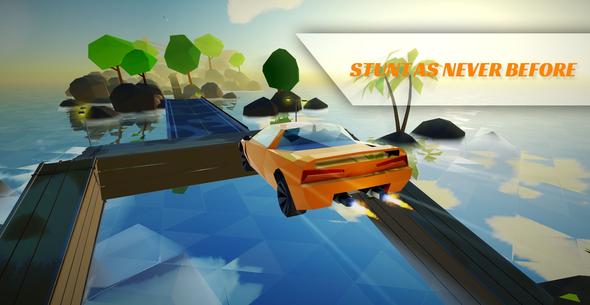 Screenshot of The Infernus Paradise - Amazing Stunt Racing Game