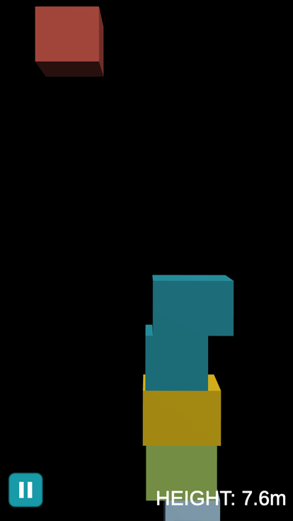 太空塔 - 堆叠积木游戏截图