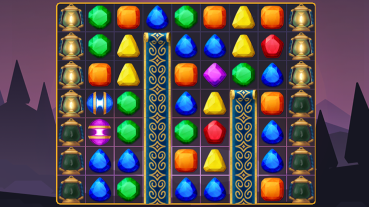 Jewel Quest - Magic Match3游戏截图