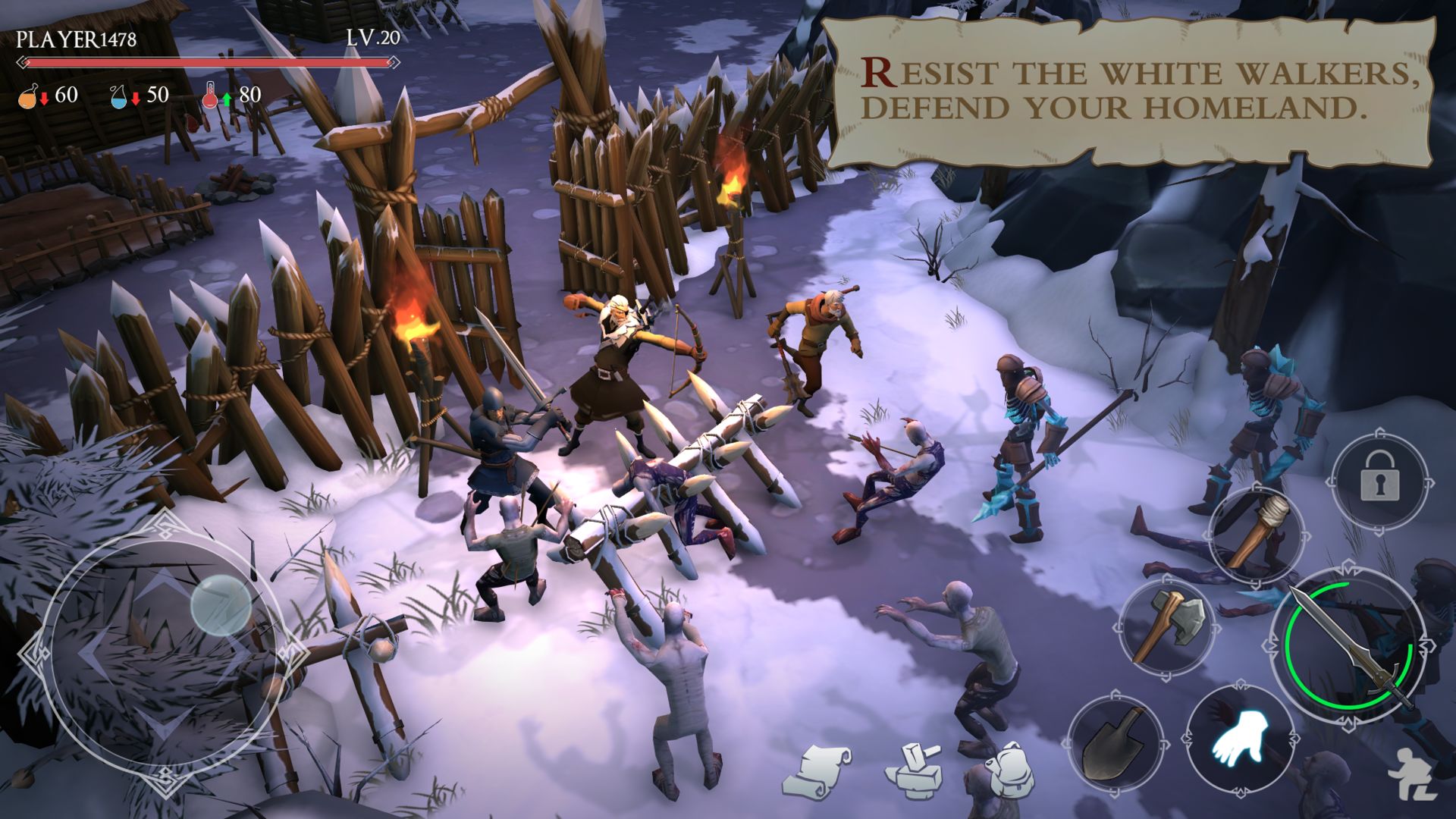 Screenshot of Winter Survival : After the Last Zombie War