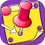 Pin & Paper Drop Puzzleicon