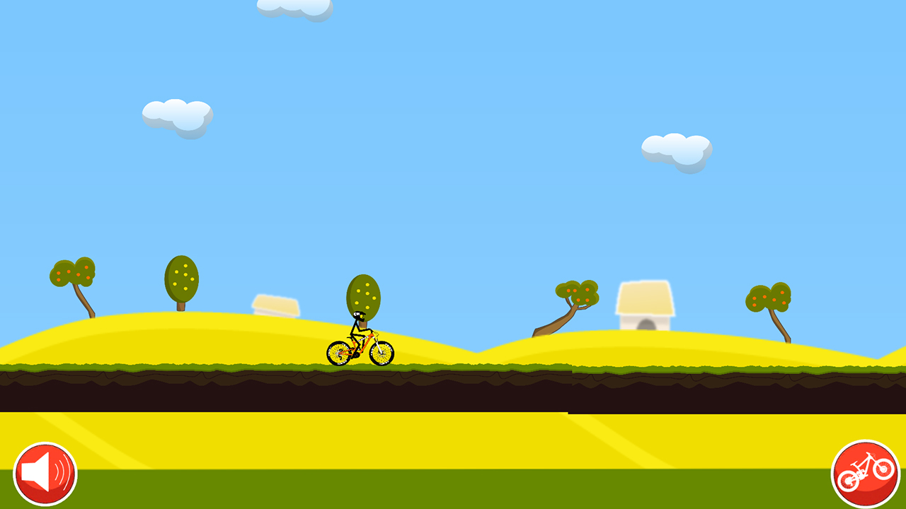 火柴人骑手游戏截图