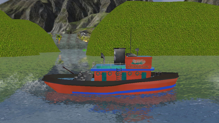 Real Ocean Clean Boat Games 3D游戏截图