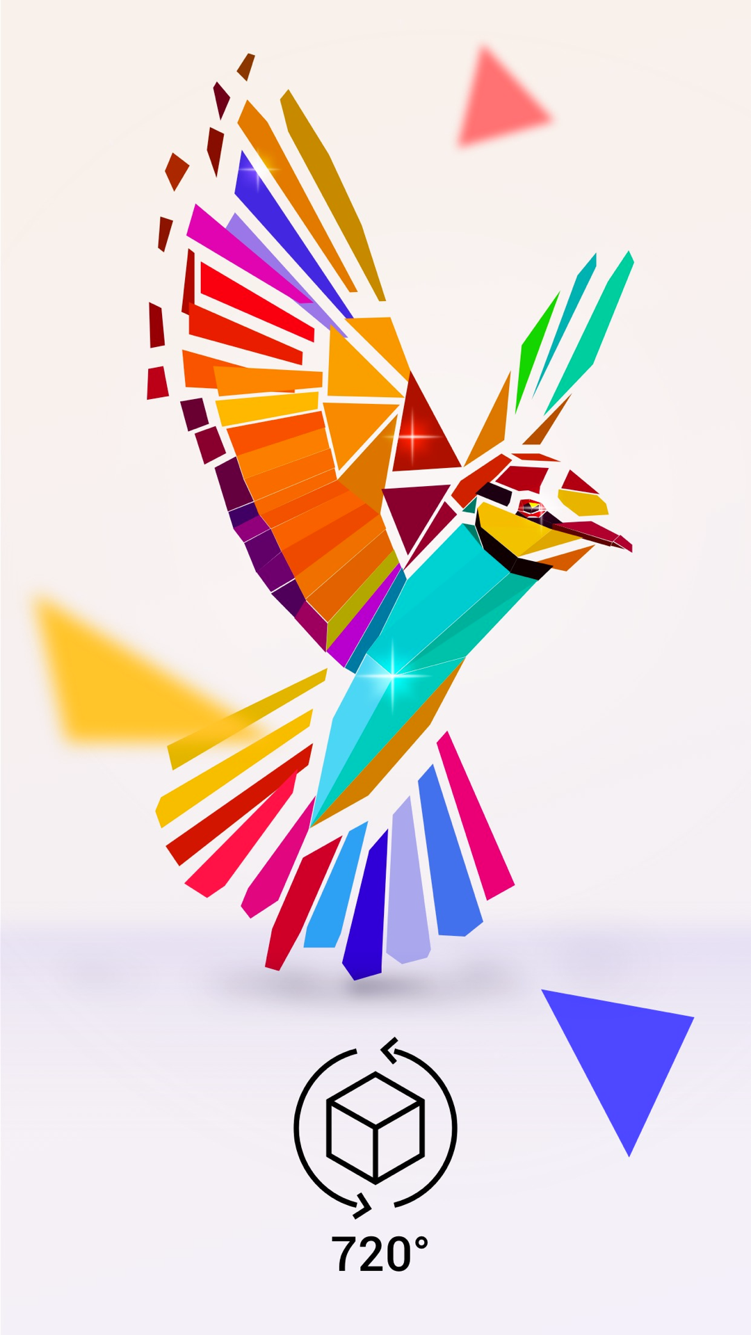 旋转拼图游戏截图