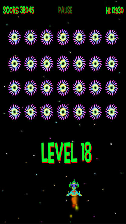 Phoenix Cresta Arcade Shooter游戏截图