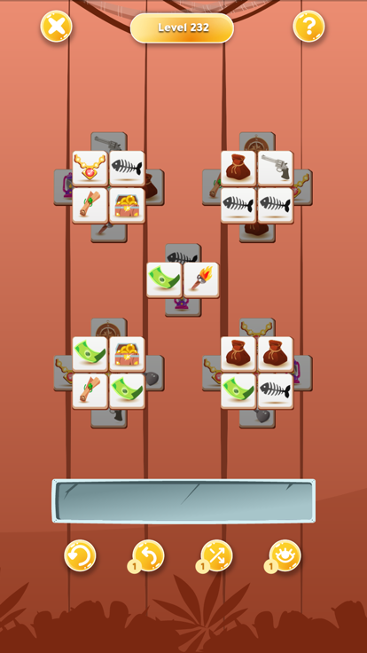 The Lost Treasure: Tiles Match游戏截图