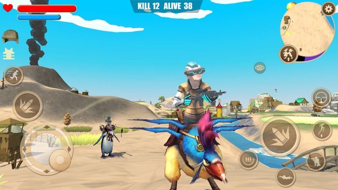 迷你恐龙世界3:吃鸡战场游戏截图