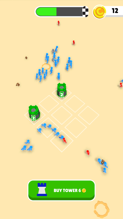 Merge Defenser游戏截图
