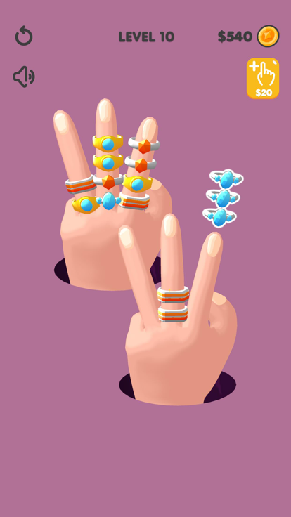 Rings Sort游戏截图