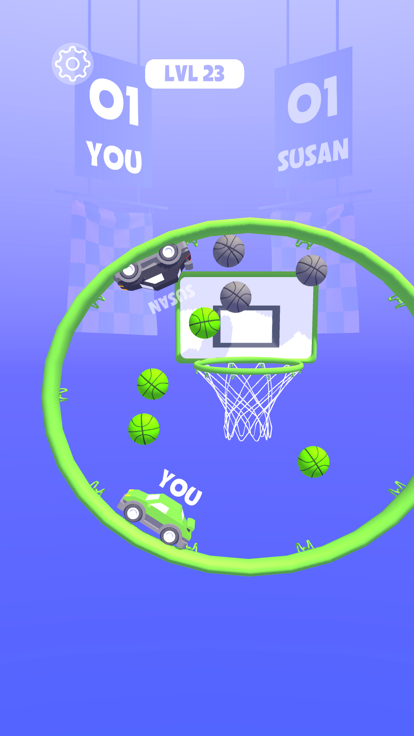 Car Basketball游戏截图