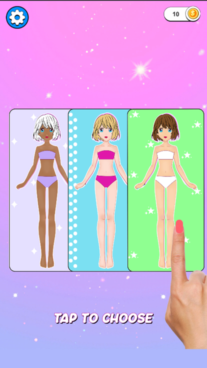 Paper Doll DIY Makeover Story游戏截图