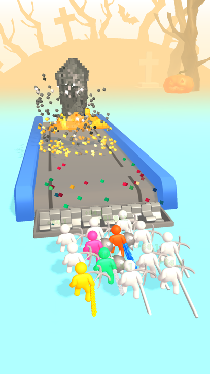 Rope Demolish Clicker游戏截图