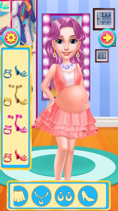 Pregnant Mom Salon Makeover游戏截图