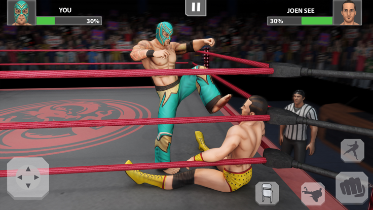 摔跤隆隆声：PRO战斗游戏截图
