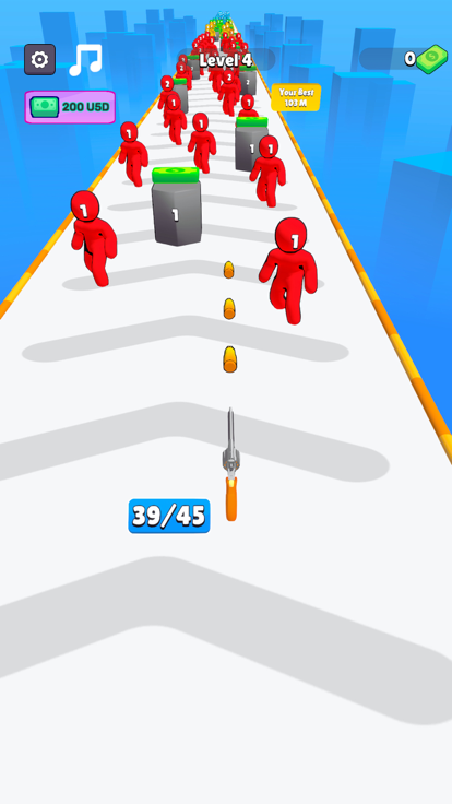 Flame Gun Run游戏截图