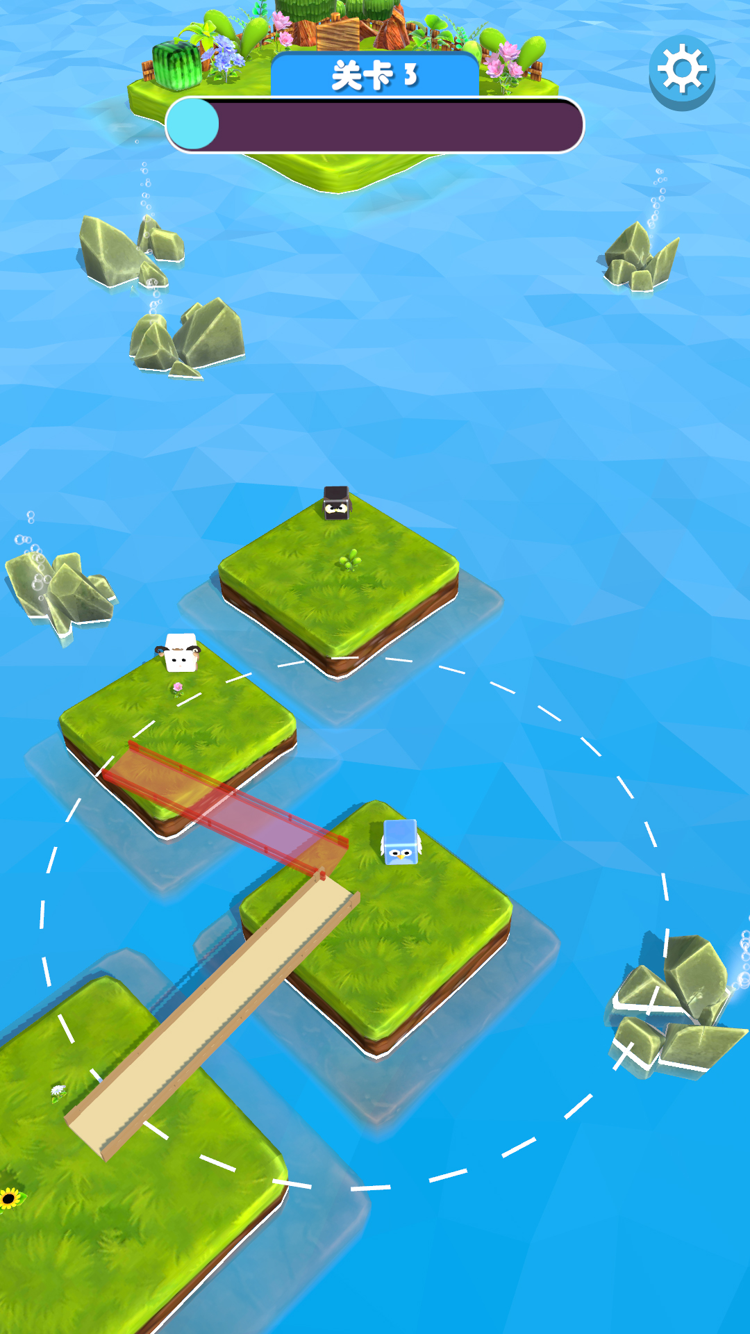 小牛过河游戏截图