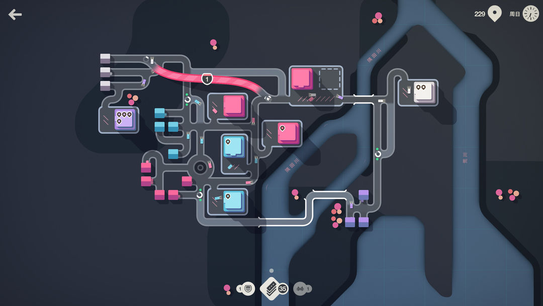 Mini Motorways游戏截图