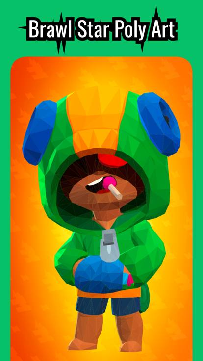 Brawl StarsPoly Art Coloring游戏截图