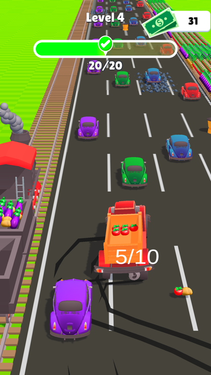 Farm Rush Run游戏截图