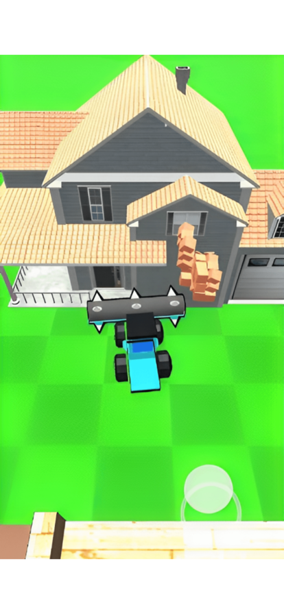 Idle Bulldozer City Demolish游戏截图