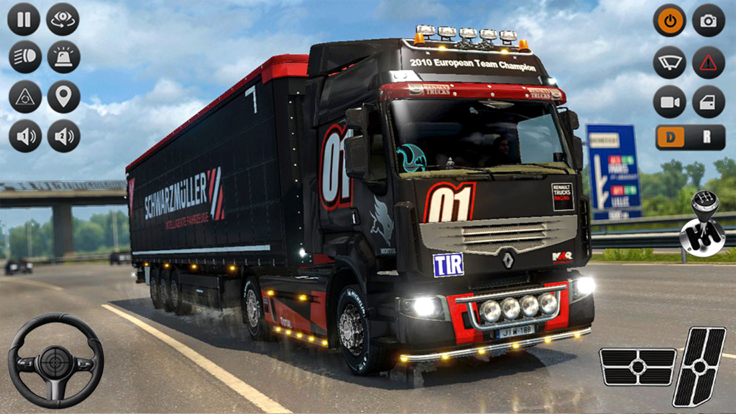 Offroad Mud Game:Cargo Truck游戏截图