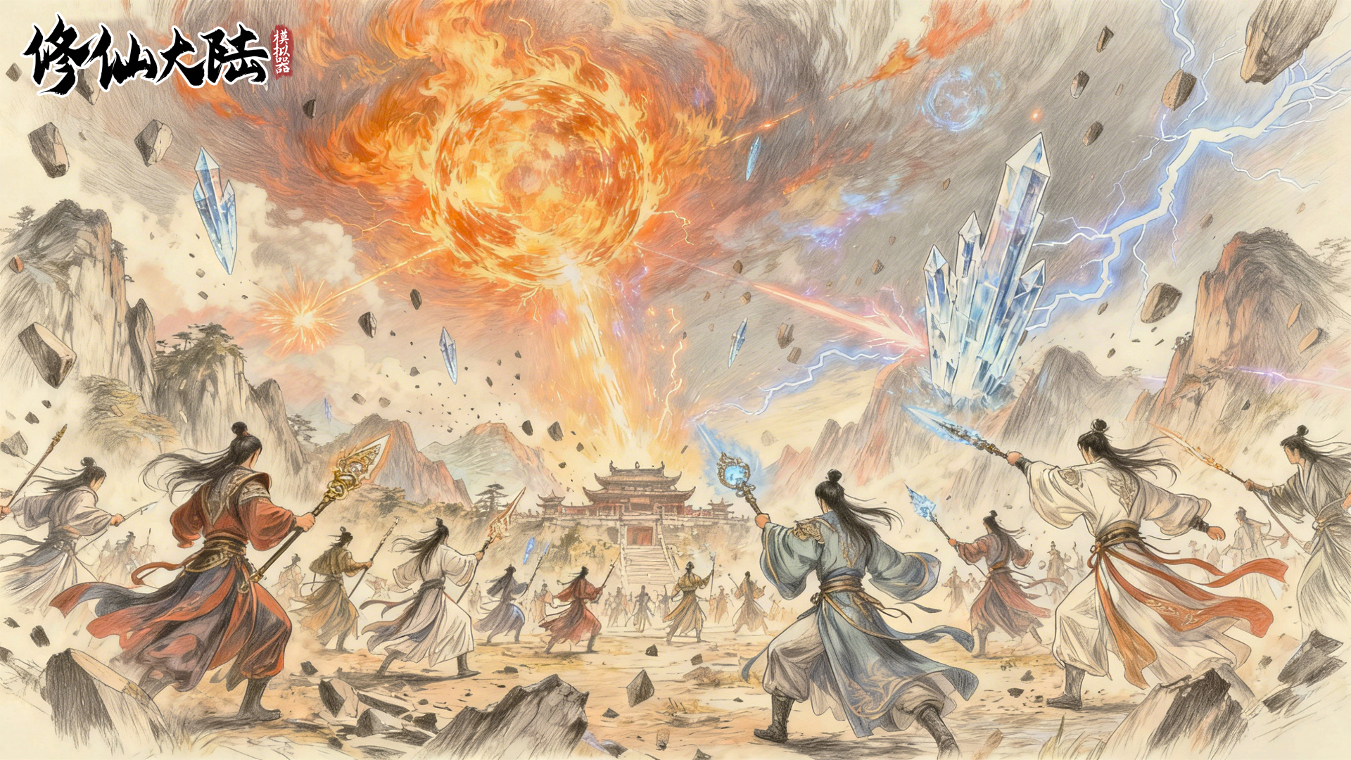 修仙大陆模拟器 截图