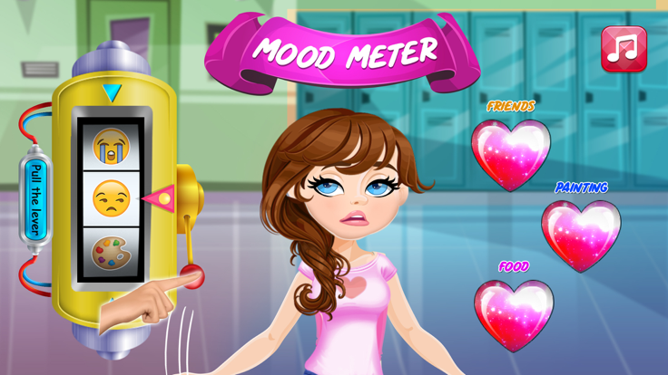 高中喜怒无常的女孩游戏截图