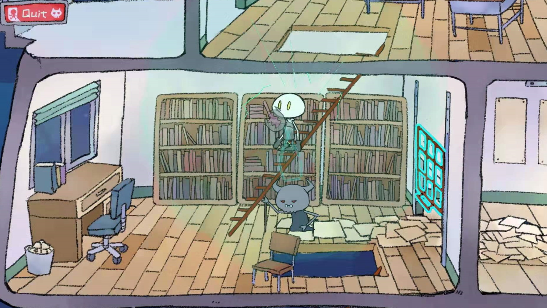 我走进储物柜门之后发生的事情游戏截图