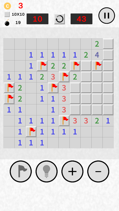 扫雷：复古炸弹拼图 - Retro Bomb Puzzle游戏截图